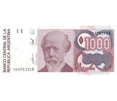 1 000 pesos 1988-90 Argentína