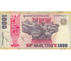 1 000 tenge 2025 Kazachstan pamätná bankovka
